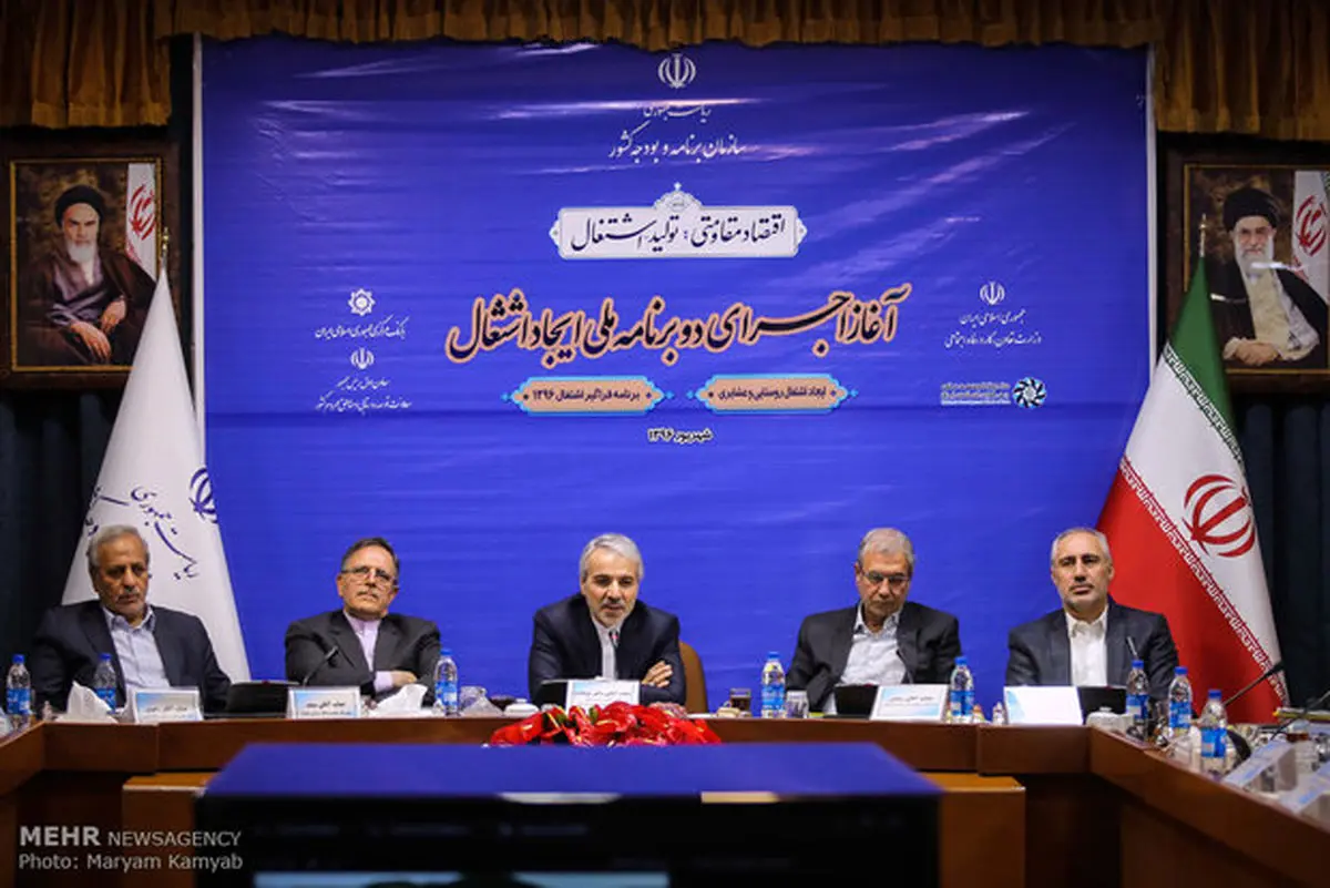 تصاویری از آغاز اجرای دو برنامه ملی اشتغال