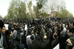 حضور پرشور مردم برای وداع با آیت‌الله / تصاویر