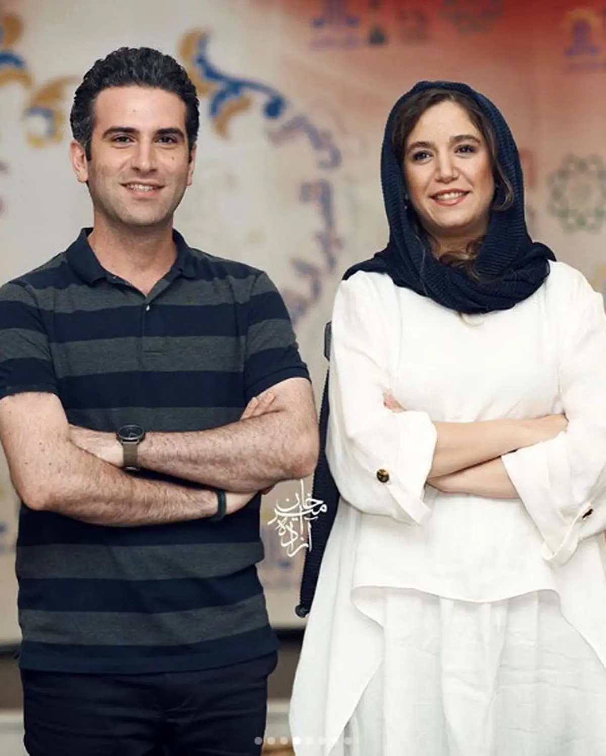 ستاره پسیانی و هوتن شکیبا در مراسم جشن خانه سینما