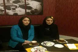تصویر دیدنی از سحر قریشی در کنار سارا منجزی پور