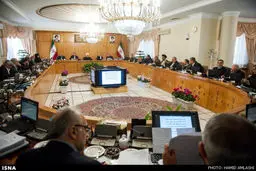 حاشیه‌های جلسه امروز هیئت دولت/ تصاویر