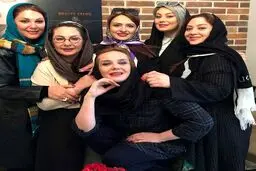 تصویری از خانوم های بازیگر در یک قاب