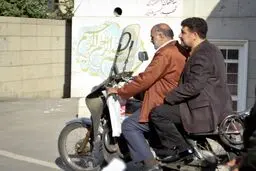 سعیدحدادیان تَرک موتور الله‌کرم/ عکس