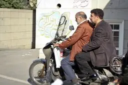 سعیدحدادیان تَرک موتور الله‌کرم/ عکس