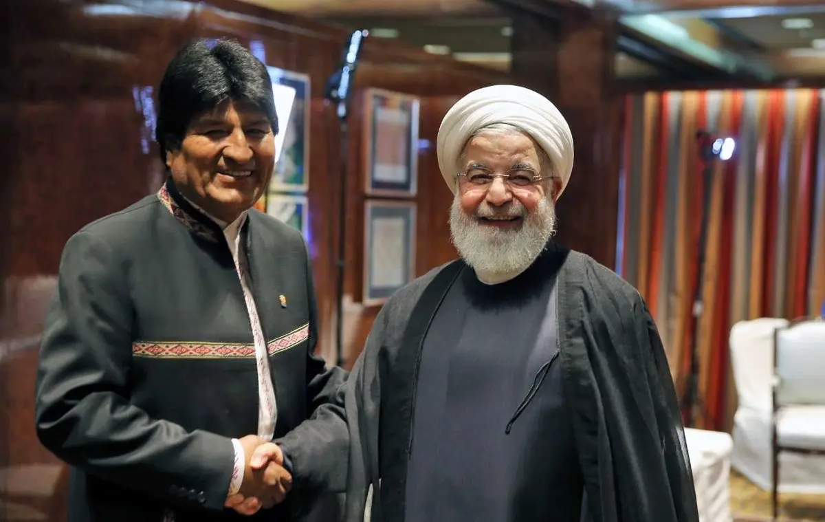 تصاویر: دیدار روحانی با اوو مورالس