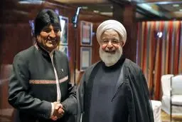 تصاویر: دیدار روحانی با اوو مورالس