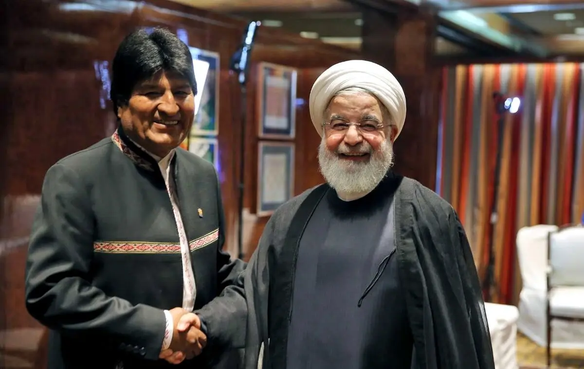 تصاویر: دیدار روحانی با اوو مورالس