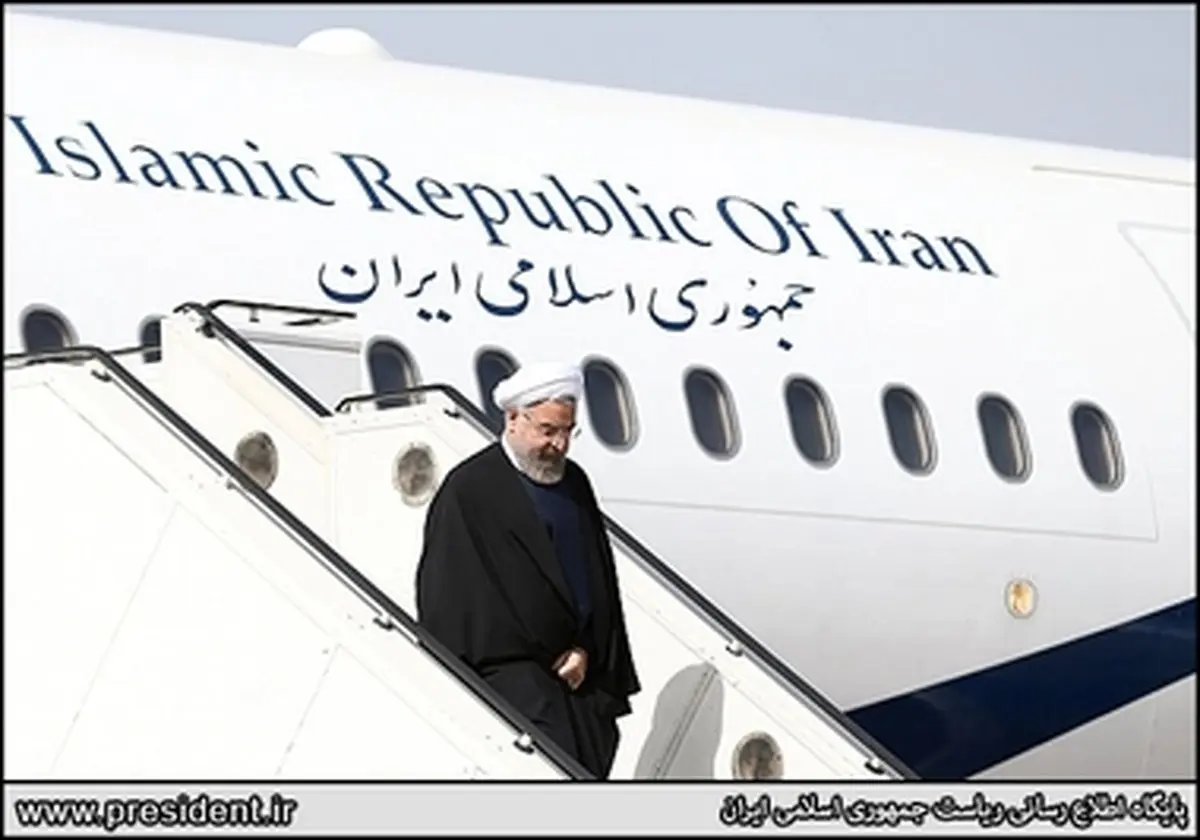 ورود روحاني به اروميه/ تصاویر