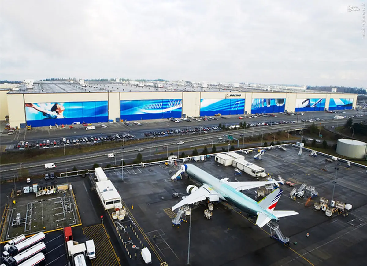 عکس/ در کارخانه بوئینگ چه می‌گذرد؟