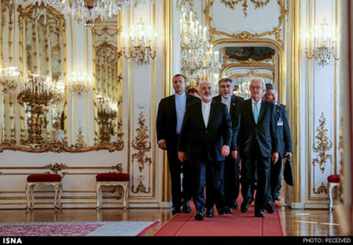 تصاویر دیدار ظریف با رییس جمهور اتریش