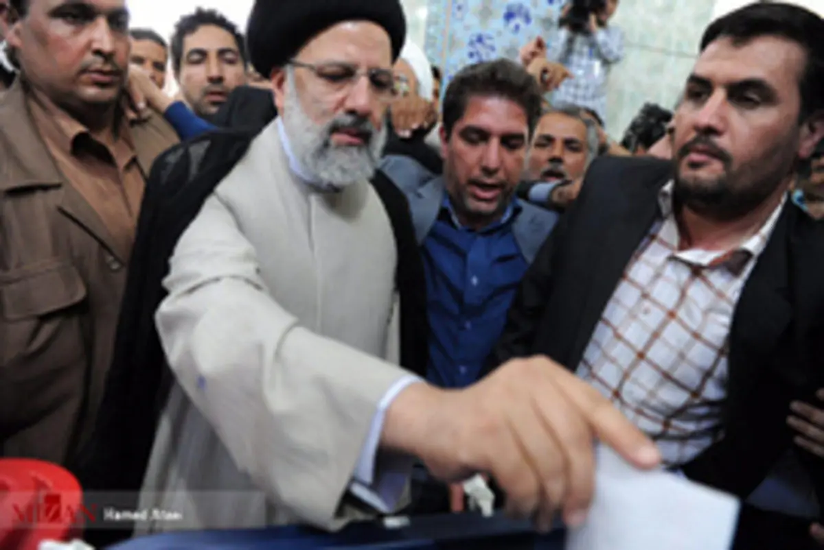 حضور ابراهیم رئیسی در انتخابات ریاست جمهوری و شورای شهر/تصاویر