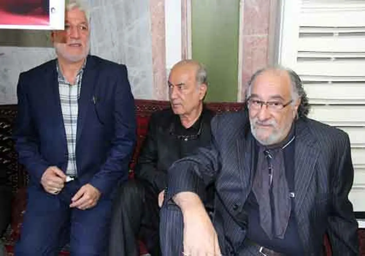 حضور داریوش ارجمند در مراسم بزرگداشت بیت الله عباسپور (+عکس)