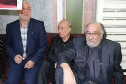 حضور داریوش ارجمند در مراسم بزرگداشت بیت الله عباسپور (+عکس)