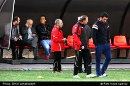 حاشیه‌های تصویری تمرین تیم فوتبال پرسپولیس با حضور علی کریمی