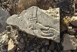 ویرانه های داعش در پایتخت اولین امپراطوری جهان/تصاویر