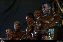 انتخاب «آقای عضله» در افغانستان + تصاویر