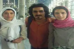 عکس قدیمی از الیکا عبدالرزاقی در کنار هدیه تهرانی/ عکس