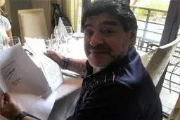 کاسترو برای مارادونا نامه فرستاد+عکس