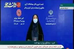 سخنگوی وزارت بهداشت: هوشمندانه ترین شرایط تغییر نوع زندگی است + ویدئو