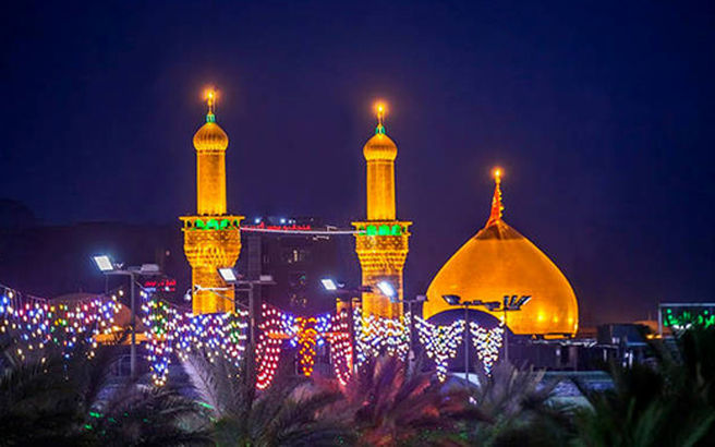 عکس / تصویری دلنشین از حرم امام حسین (ع)