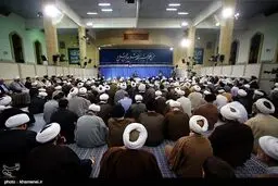 تصاویری از آغاز دوره جدید درس خارج فقه حضرت آیت‌الله خامنه‌ای