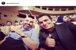 «محسن تنابنده» با ظاهری متفاوت+عکس