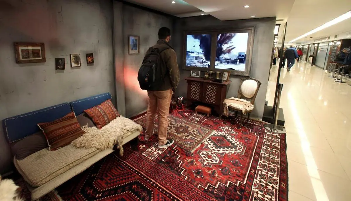 ویرانه های جنگ سوریه در آرژانتین/عکس