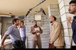 حاشیه‌های تصویری از پشت صحنه فیلم سینمایی قندون جهیزیه با گریم دیدنی نگار جواهریان و صابر ابر