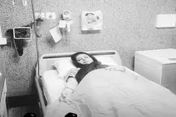 کار بهنوش بختیاری به تخت بیمارستان کشید/عکس