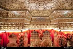 عکس / نمایی از داخل ضریح امام حسین (ع)