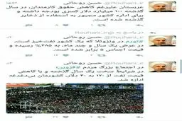 توئیت حسن روحانی درباره کسری بودجه عربستان، تورم در ونزوئلا و تاثیر کاهش قیمت نفت بر کشور