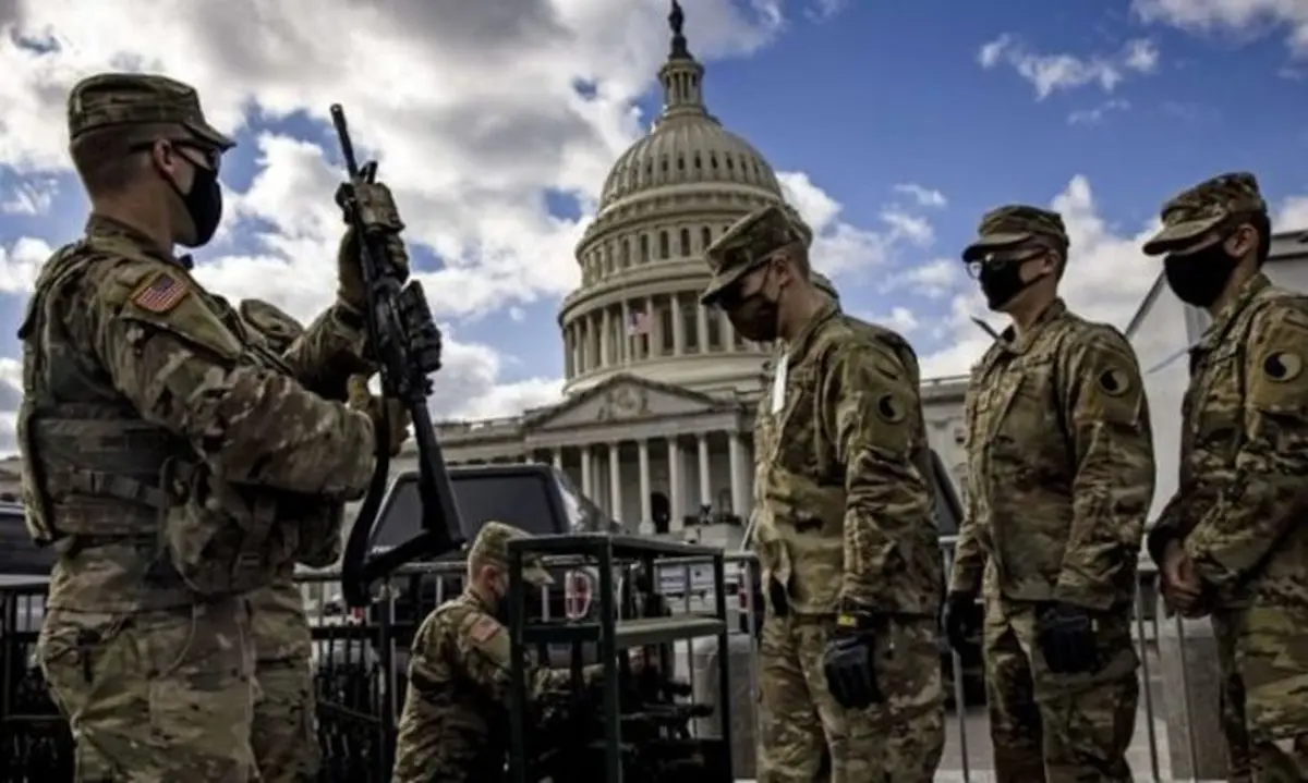 وحشت از ترور جو بایدن توسط نیروهای گارد ملی آمریکا ! + جزئیات