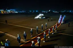 ورود رییس جمهور نیجریه به تهران/تصاویر