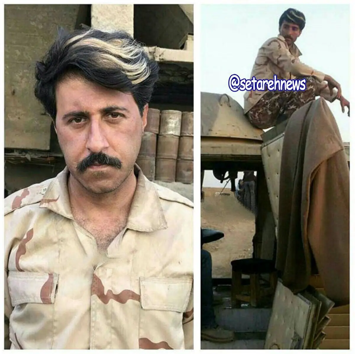 تصویری از بدل رحمت شاسی سریال پایتخت