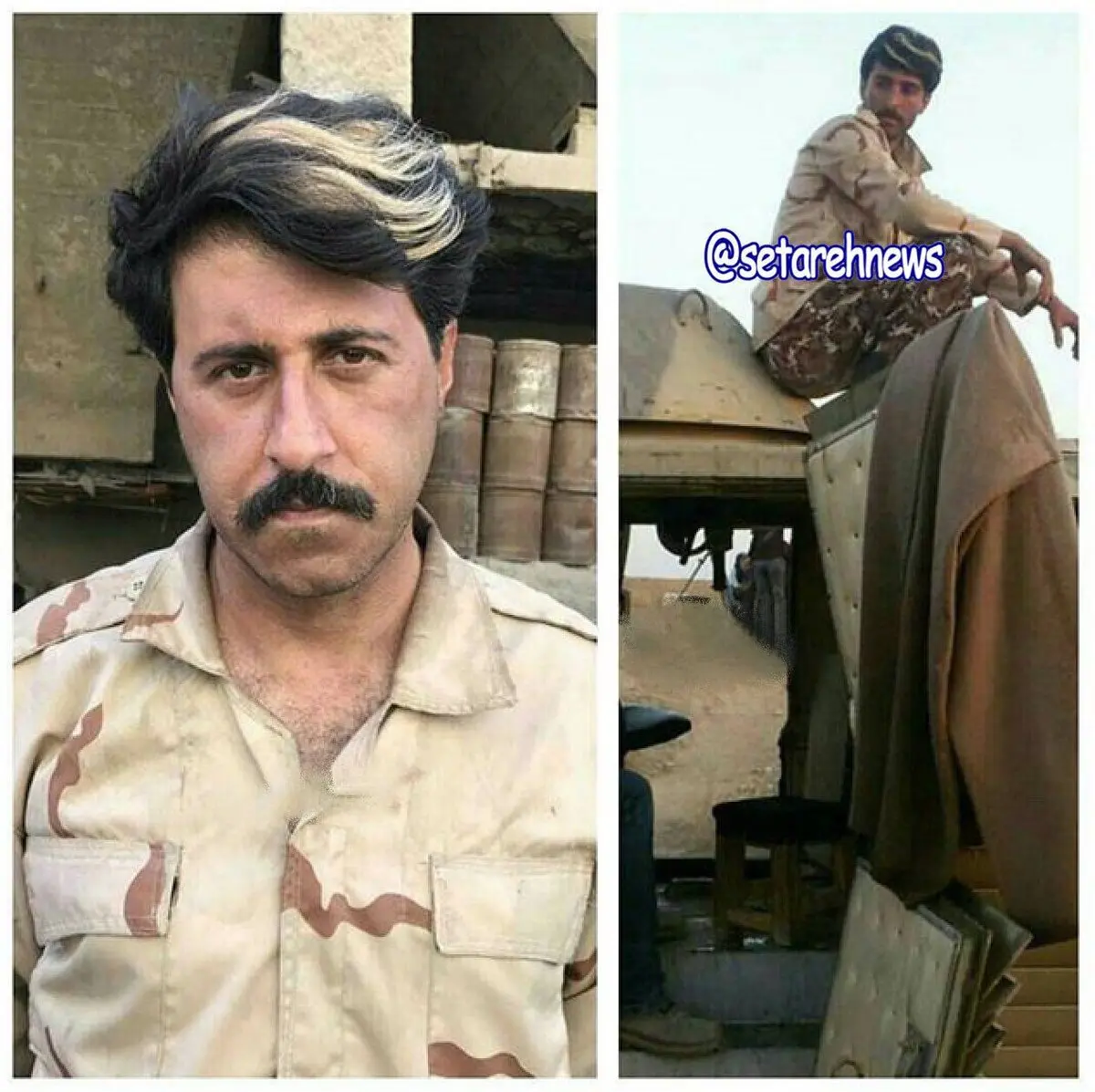 تصویری از بدل رحمت شاسی سریال پایتخت
