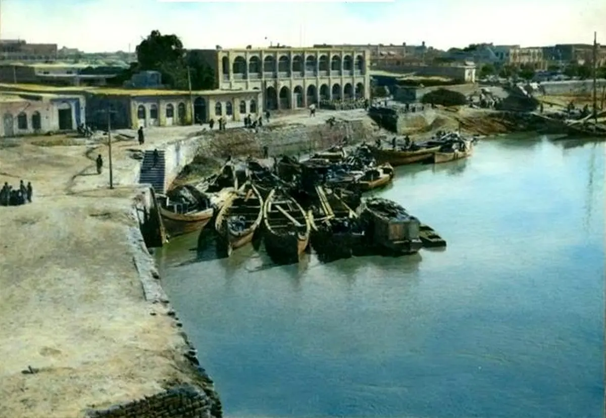 کارون و اهواز در 90 سال پیش /عکس