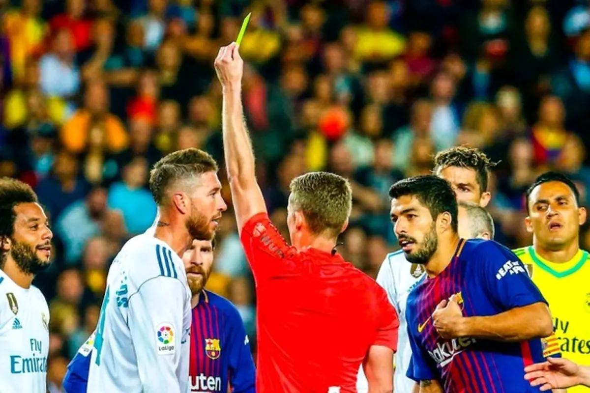 تساوی بارسای 10 نفره مقابل رئال مادرید در آخرین ال‌کلاسیکوی اینیستا/ یک افتضاح داوری کامل + تصاویر