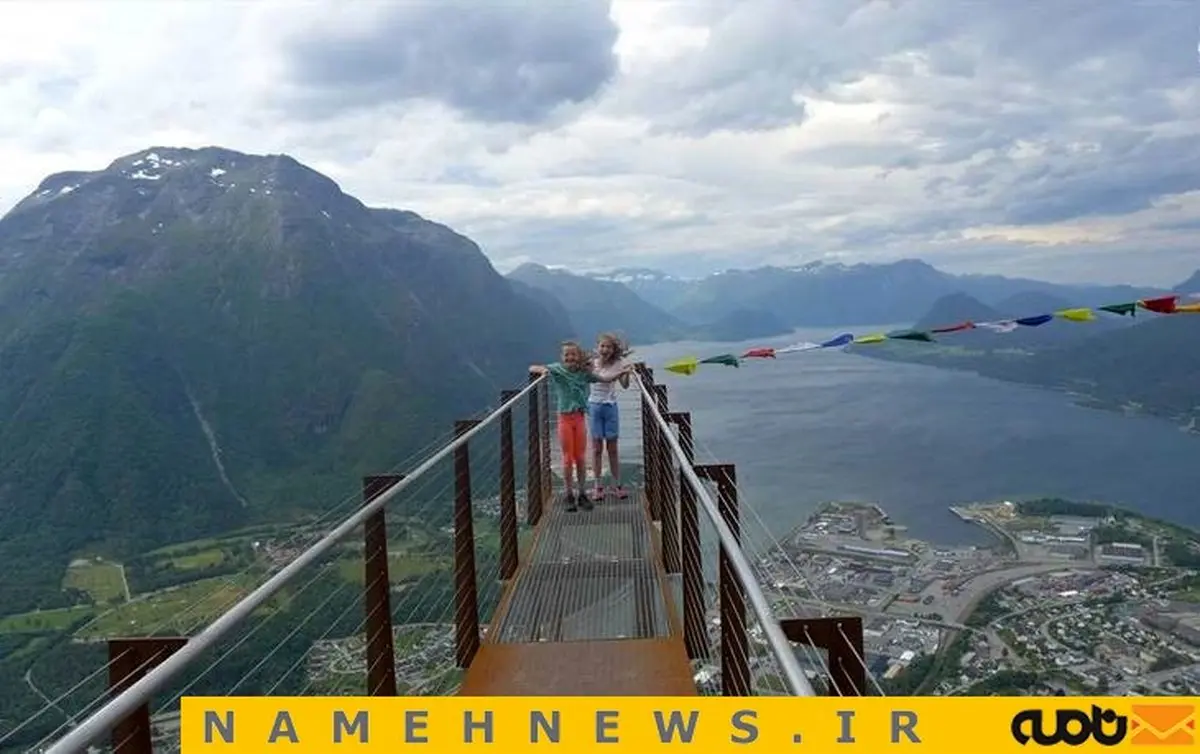 چشم اندازی زیبا از طبیعت نروژ / تصاویر