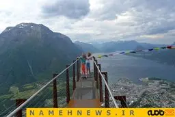 چشم اندازی زیبا از طبیعت نروژ / تصاویر