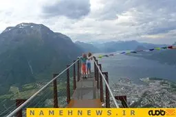 چشم اندازی زیبا از طبیعت نروژ / تصاویر