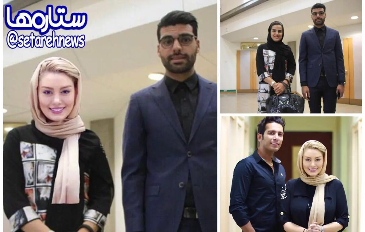 تصاويرى كه نشان ميدهد عكس سحرقريشى در كنار مهدى طارمى، فتوشاپ است