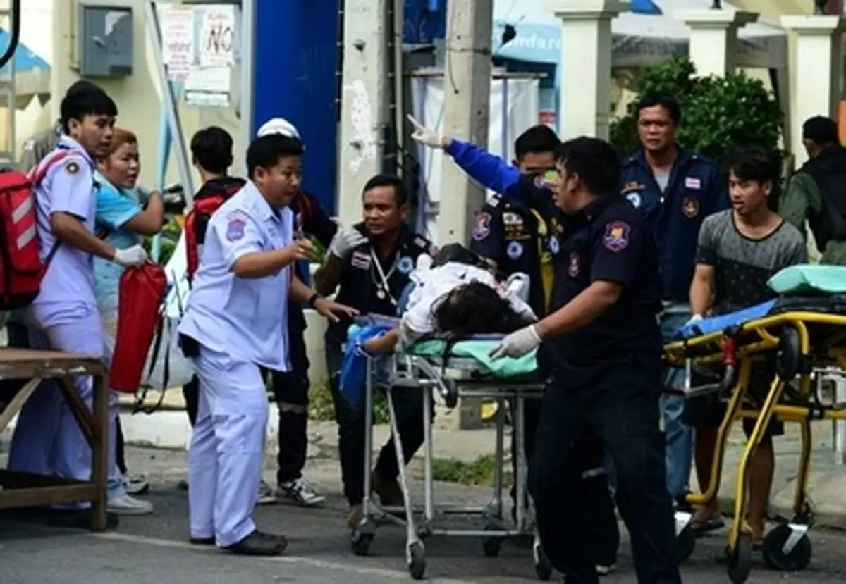 انفجارهای سریالی در تایلند/تصاویر