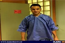 آرش برهانی در بیمارستان/ عکس