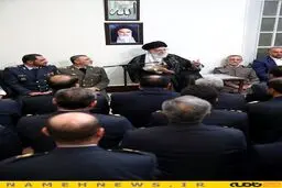 دیدار فرماندهان قرارگاه خاتم الانبیاء با رهبرانقلاب / تصاویر