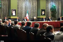 جلسه مشترک هیات دولت و استانداران سراسر کشور /تصاویر