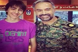 دانیال حکیمی و پسرش/عکس