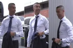 مدل موی جدید و عجیب رونالدو/ عکس