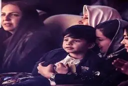 اينستاگرام: همسر و فرزند احسان خواجه اميري در كنسرت خودش