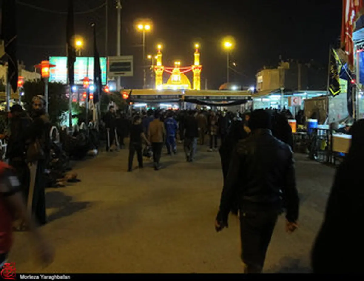 حرم حضرت اباالفضل(ع) در ایام اربعین/ تصاویر