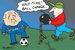 تعویض جالب در فیفا!/کاریکاتور